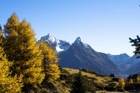 Mountains Autumn Alpine