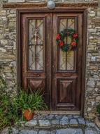 Door Wood House