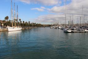 Port Barcelona Sea