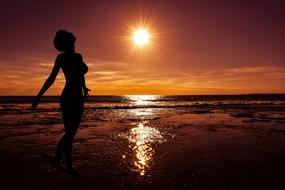 Sunset Sun Dusk