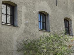 Windows of old House Architecture