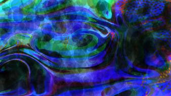 water blue ocean modern abstract