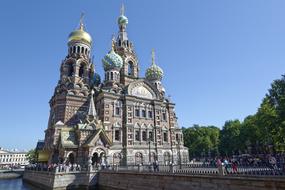 Russia Sankt Petersburg Church Of