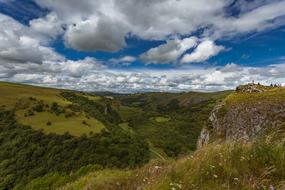 Landscape Valley Peak District