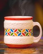 hot mug of tea