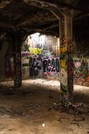 Old Graffiti Ruin