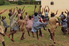 fun at school in africa