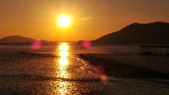 Sunset Suncheon Bay
