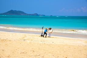 Sand Beach Sea