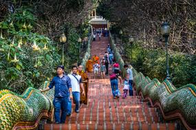 Travel Outdoors Religion Wat Doi