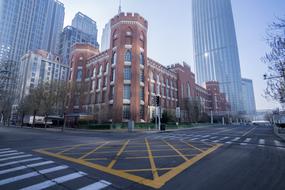 City Buildings on street