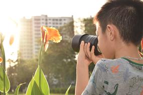 Boy Discover Beautiful