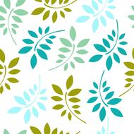 leaves pattern foliage design