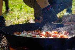 outdoor roast