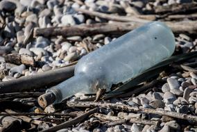 Bottle Beach Glass