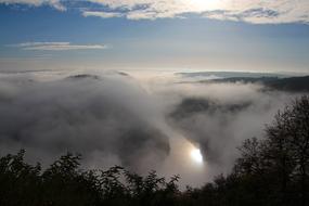 Herbstnebel River Valley Viewpoint