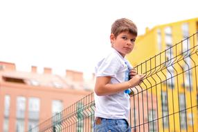 Prank Baby Kid on playground
