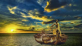 Waters Panorama Sunset