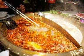 hot vegetable soup