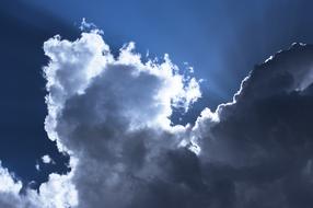 Cloud Sky Nature Blue