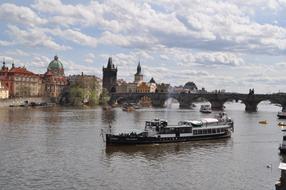 Prague Moldova Charles Bridge
