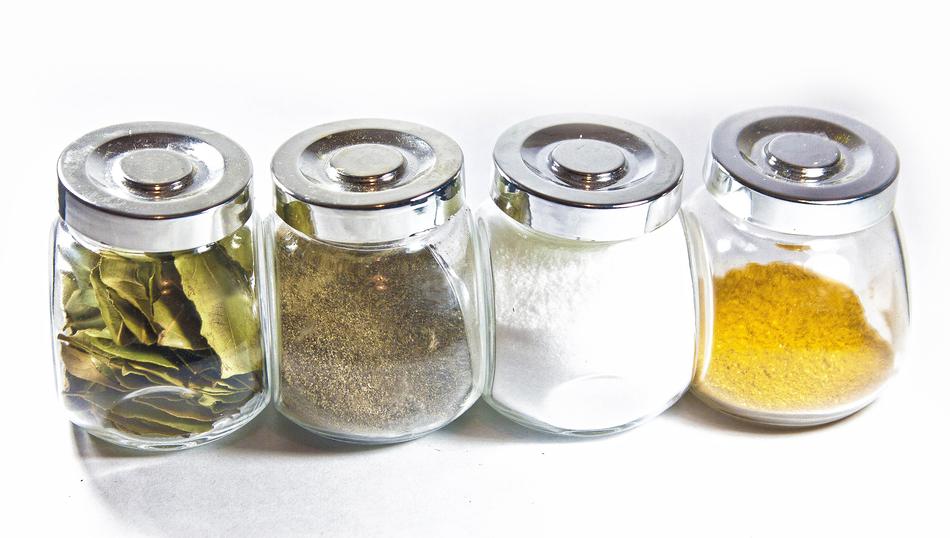 jars with spices