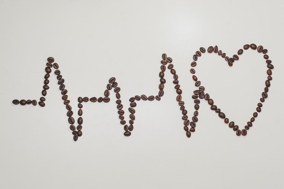 coffee bean heartbeat