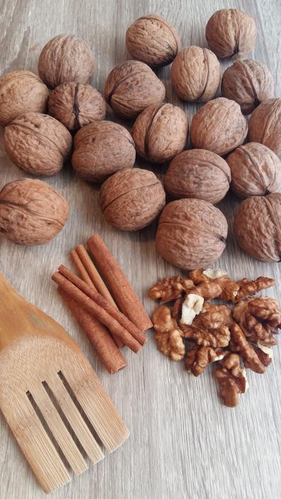Tasty healthy nuts on the table
