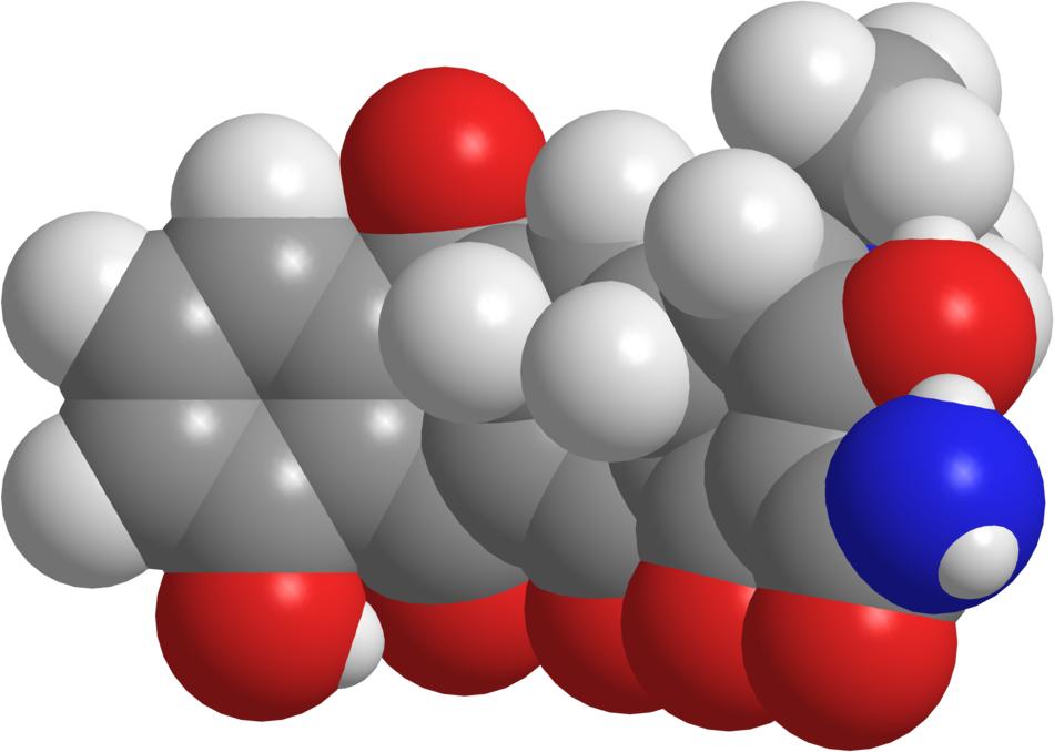 antibiotic tetracycline medicine 3d drawing