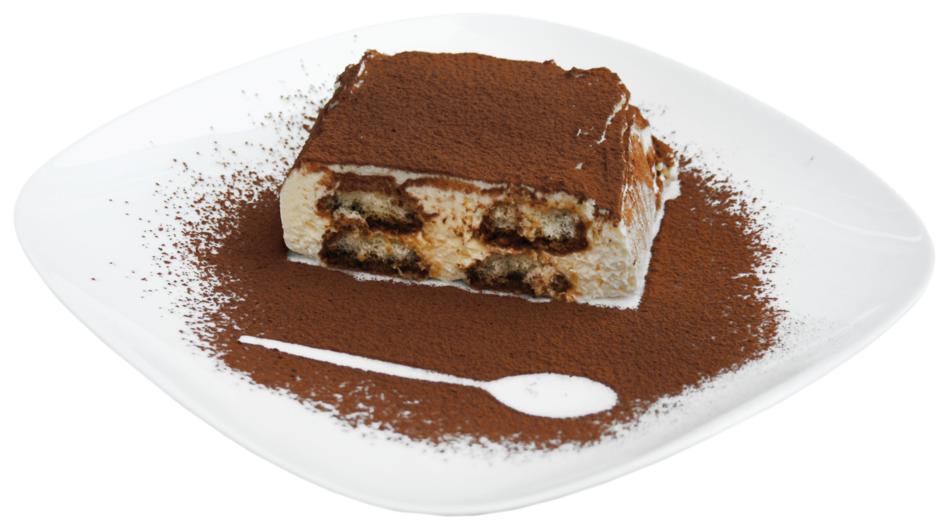 spoon near the chocolate dessert