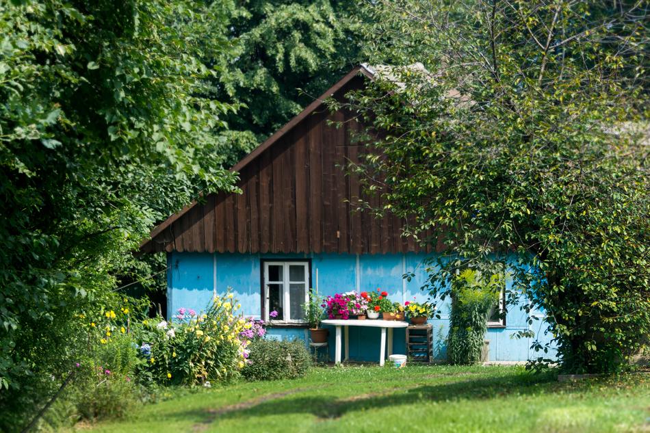 House Old Monument in village