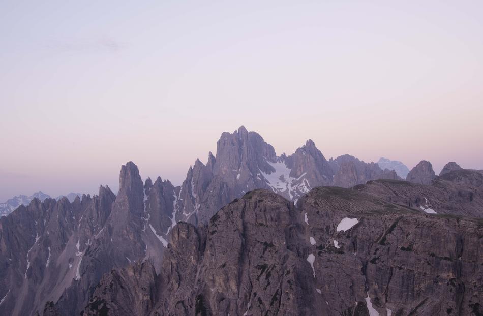 Mountains Clouds Scenery