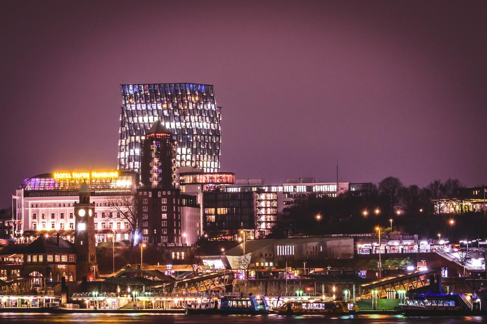 City Urban Landscape Dusk