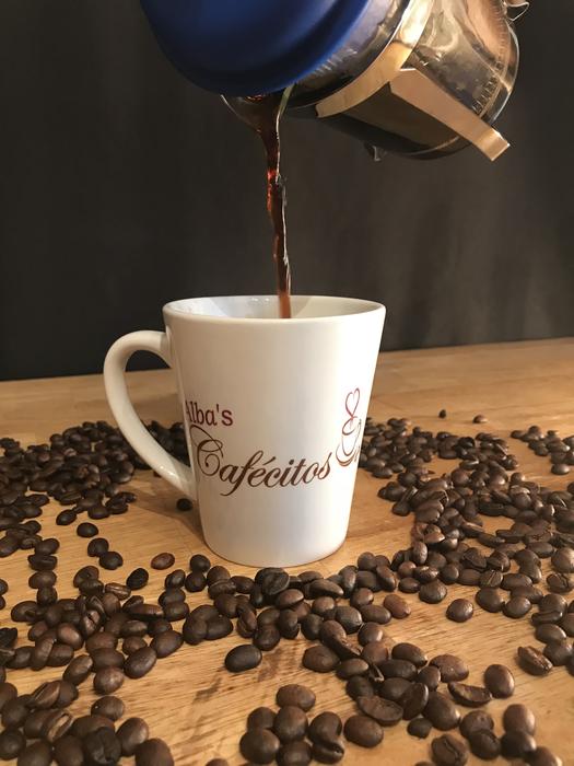 brewed sweet coffee