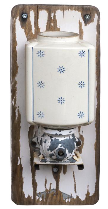 old forgotten coffee grinder