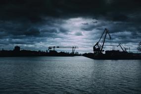 Transport System at Waters Sea
