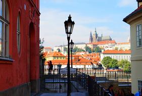 Embankment Prague Czechia