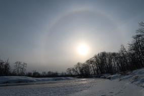 Sunshine Halo Rainbow