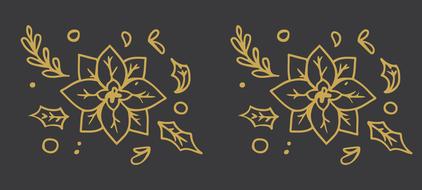 christmas background decoration