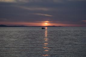 Sunset Sun Sea