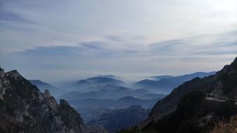 Valli Del Pasubio Mountain Clouds