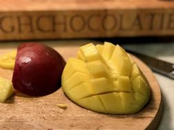 Tropical ripe fruits