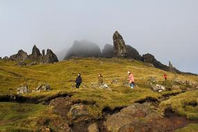 Old Man Of Storr Landscape Nature