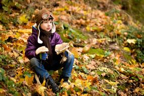 Boy Autumn Cap