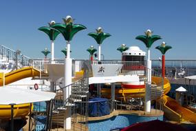 Holiday Cruise Boat Deck Palm