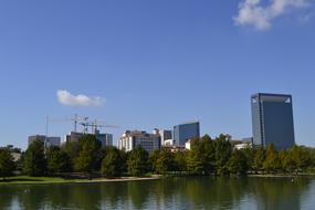 Herman Park Lake in Houston Texas