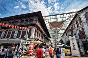 Singapore Chinatown Tourist