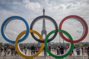 Olympic Rings Paris Tourism