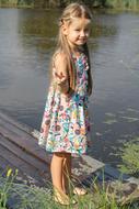 girl by the Summer River