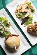 Healthy meat burgers